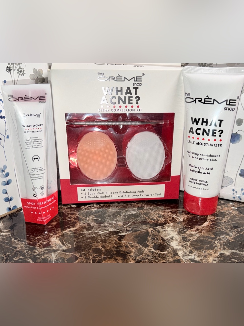 The Crème Shop What Acne? Clear Complexion Bundle